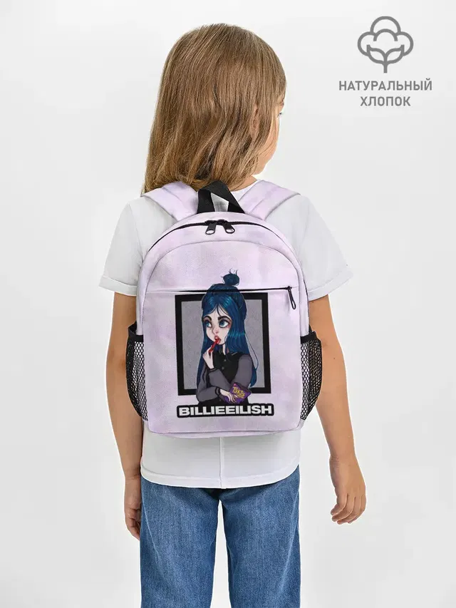 Рюкзак детский с принтом «Billie Eilish»