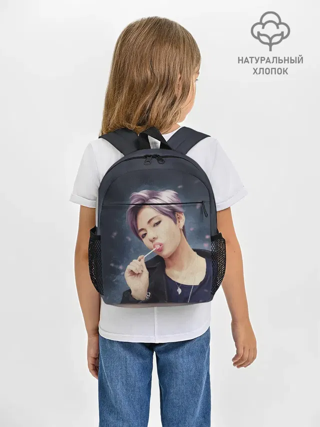 Рюкзак детский с принтом «BTS — Hair»