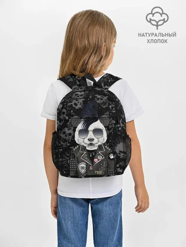 Панда в косухе
