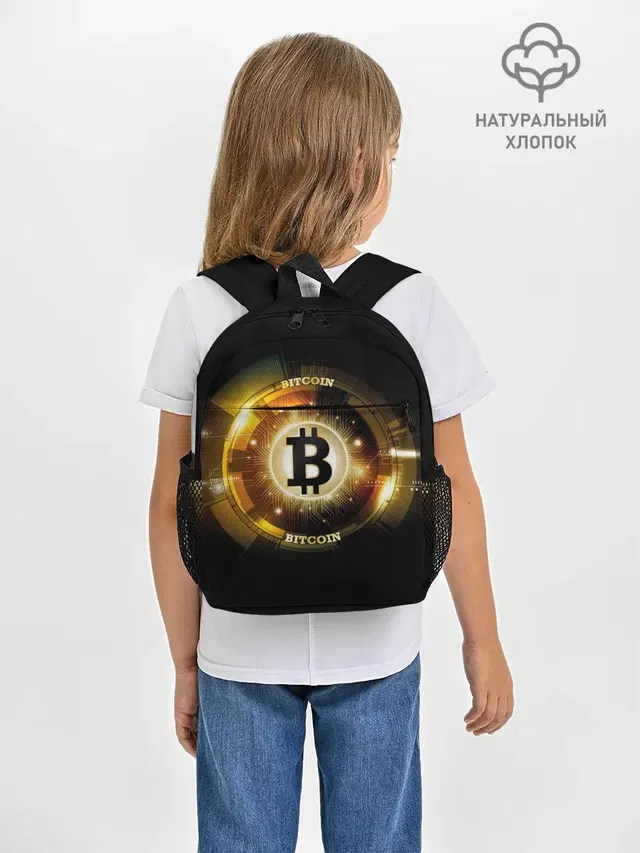 Золотой биткоин