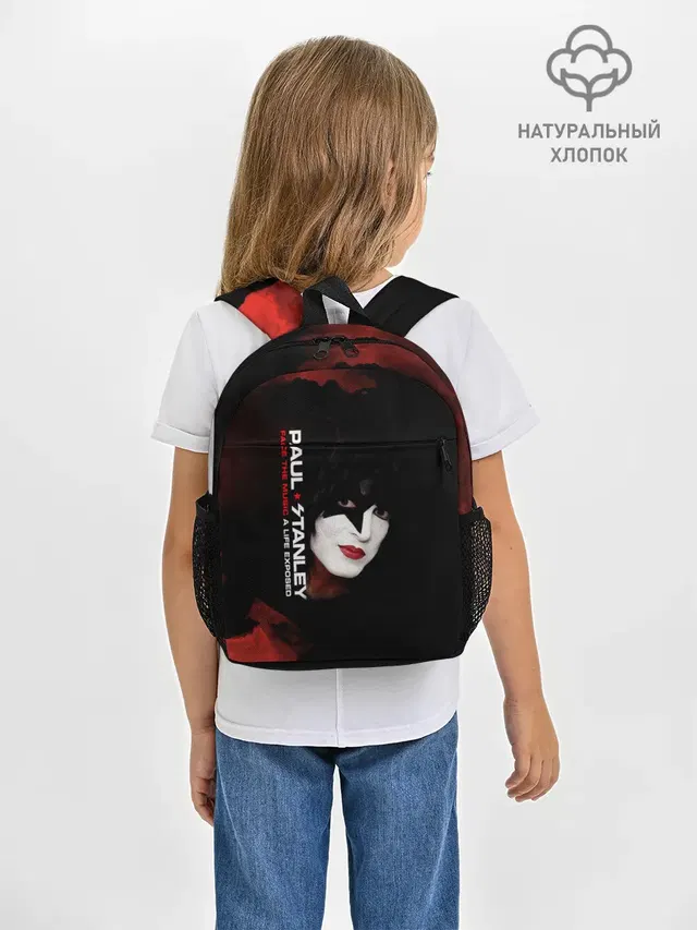 Рюкзак детский с принтом «Paul Stanley»