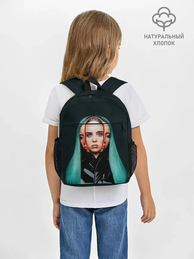 Рюкзак детский с принтом «Billie Eilish»