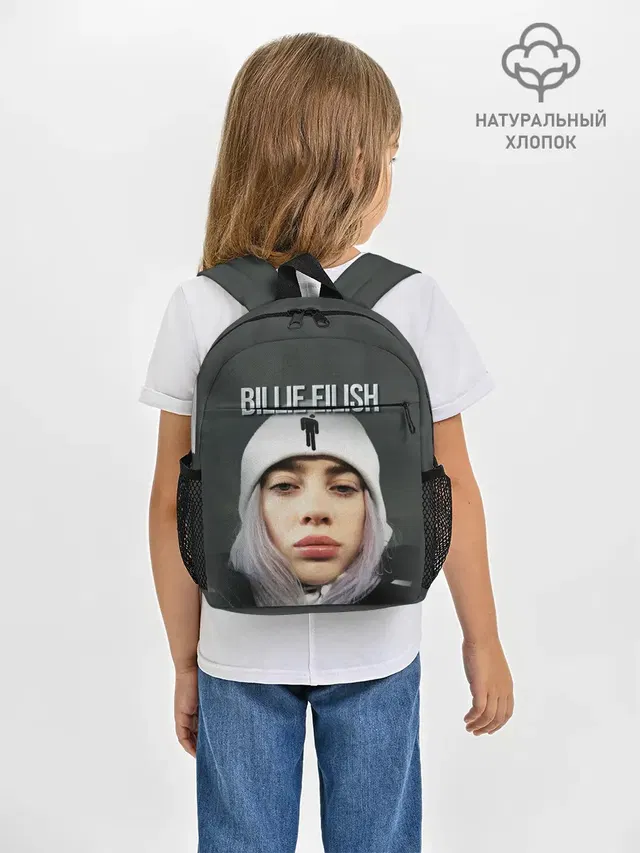 Рюкзак детский с принтом «Billie Eilish»