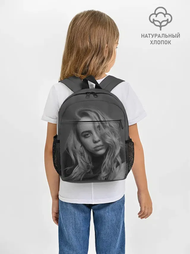 Рюкзак детский с принтом «Billie Eilish»
