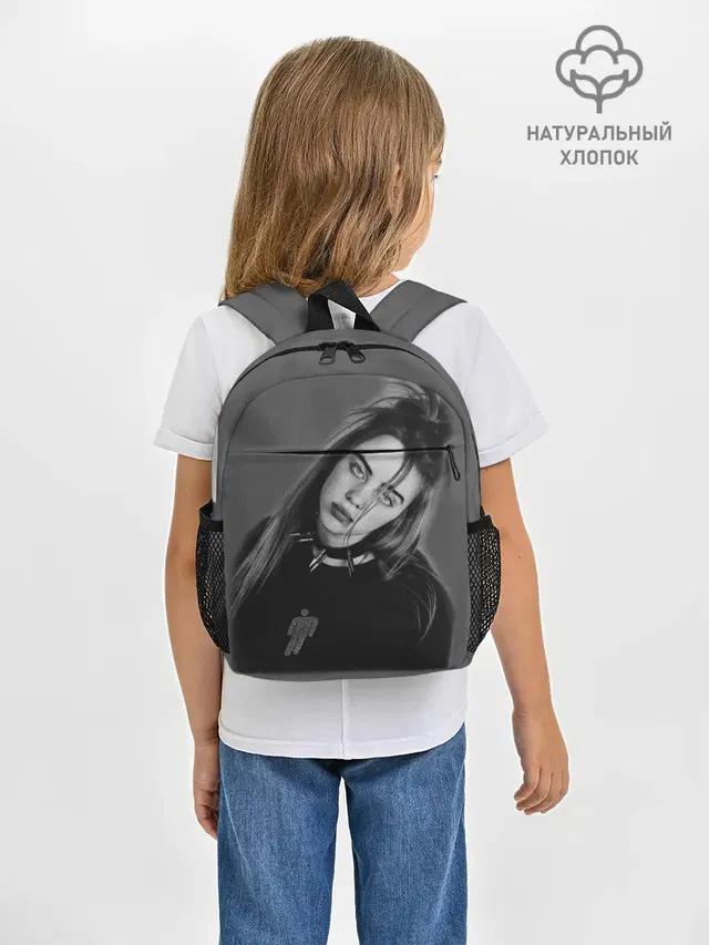 Рюкзак детский с принтом «Billie Eilish»