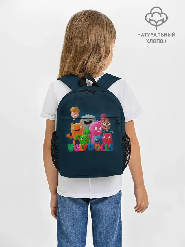 Рюкзак детский с принтом «UglyDolls. Куклы с характером»