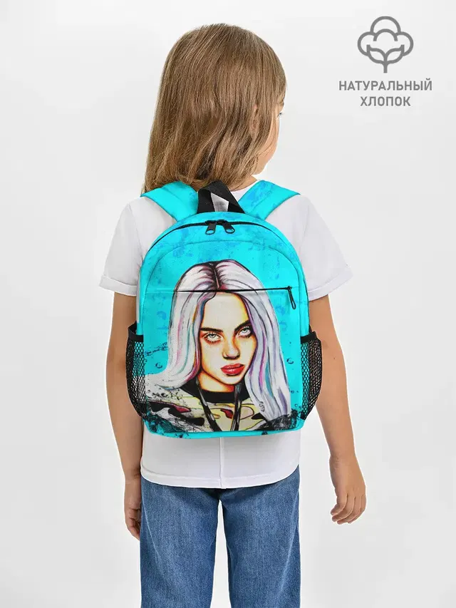 Рюкзак детский с принтом «Billie Eilish»