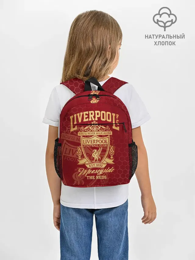 Рюкзак детский с принтом «Liver bird»