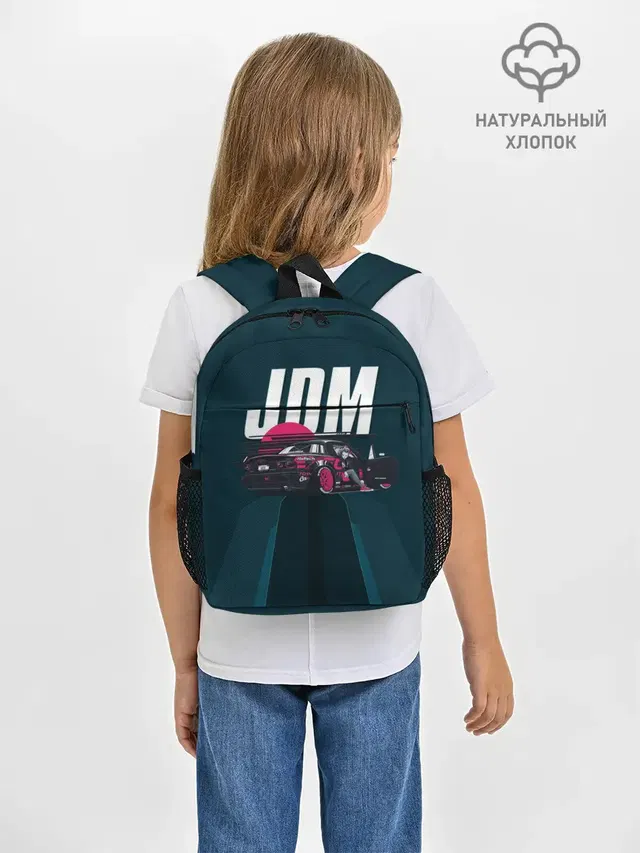Рюкзак детский с принтом «Anime girl — JDM»