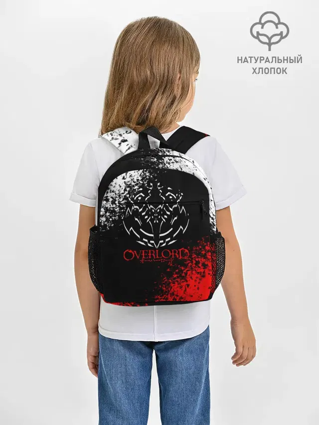 Оверлорд лого краснобелый