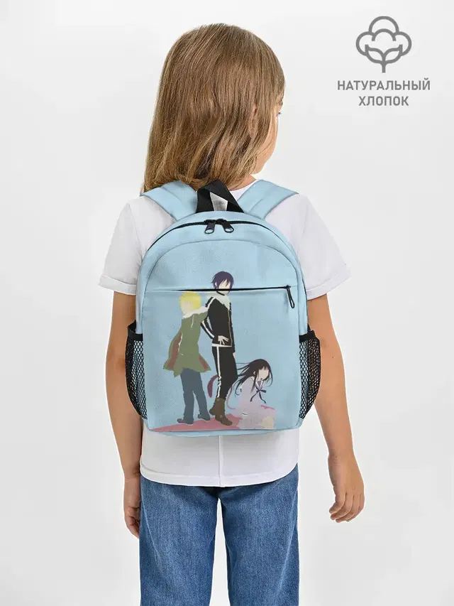 Рюкзак детский с принтом «Yato, Yukine & Hiyori»