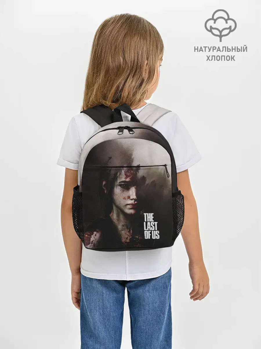 Рюкзак детский с принтом «THE LAST OF US», вид спереди
