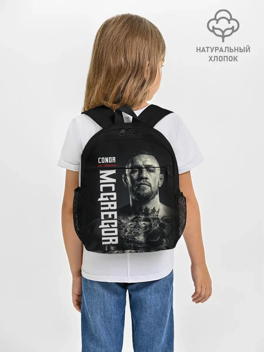 Джинсовый рюкзак «Mixed Martial Arts» — принт крупно