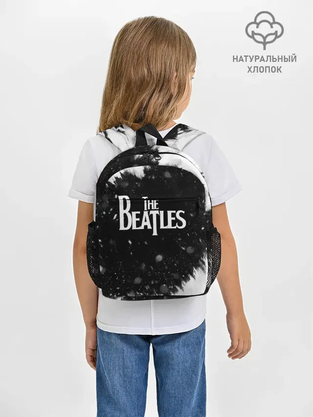 Рюкзак детский с принтом «The Beatles BW»