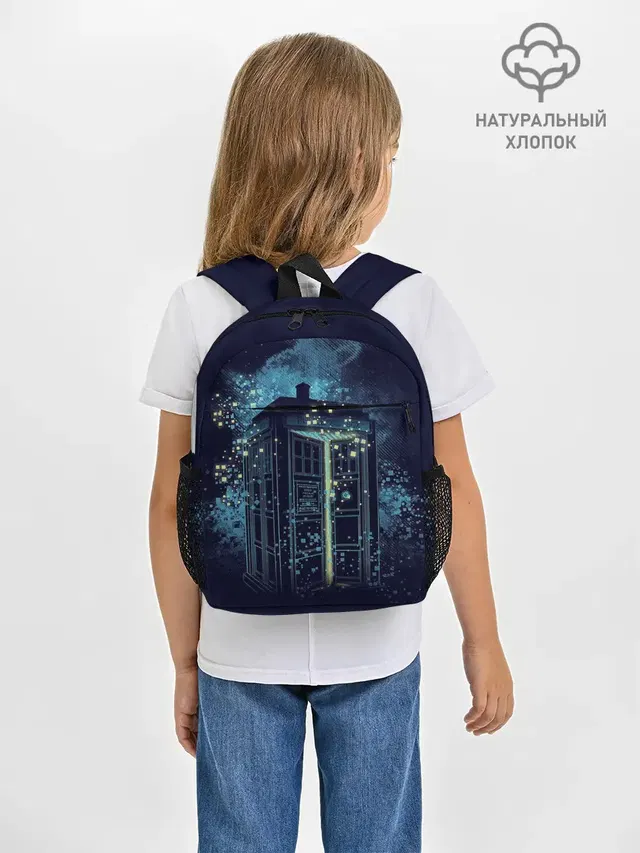 Рюкзак детский с принтом «Police box»