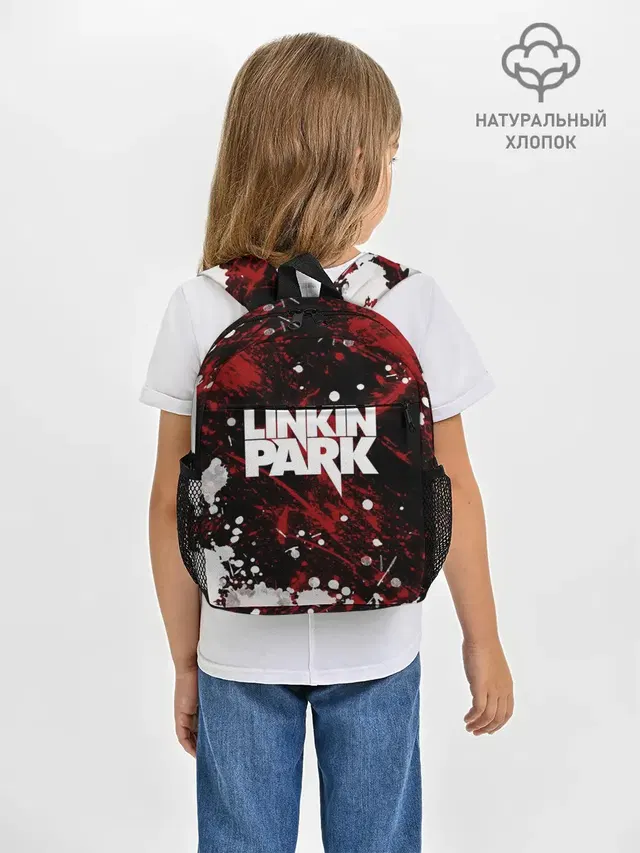 Рюкзак детский с принтом «Linkin Park logo»