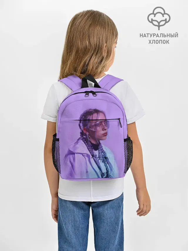 Рюкзак детский с принтом «Billie Eilish»
