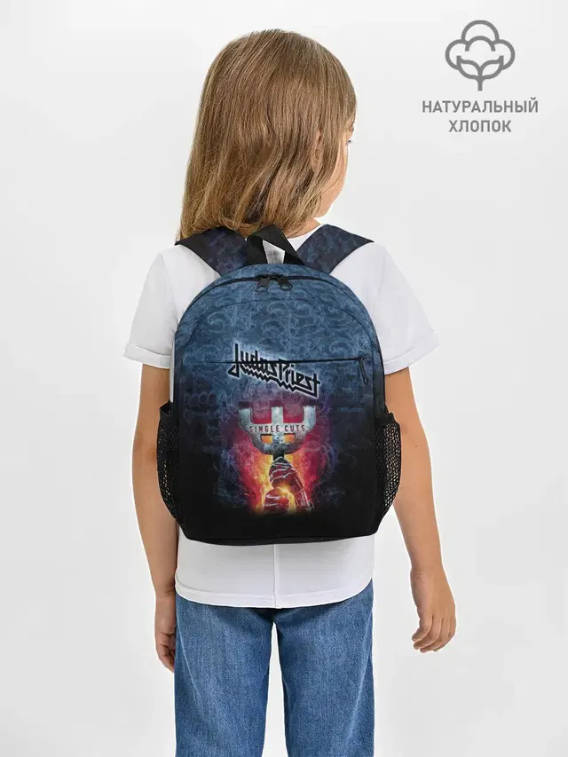 Рюкзак детский с принтом «heavy metal»