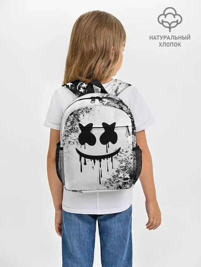 Рюкзак детский с принтом «Marshmello»