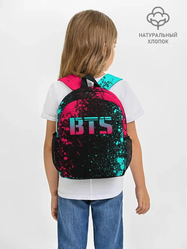 Рюкзак детский с принтом «BTS»
