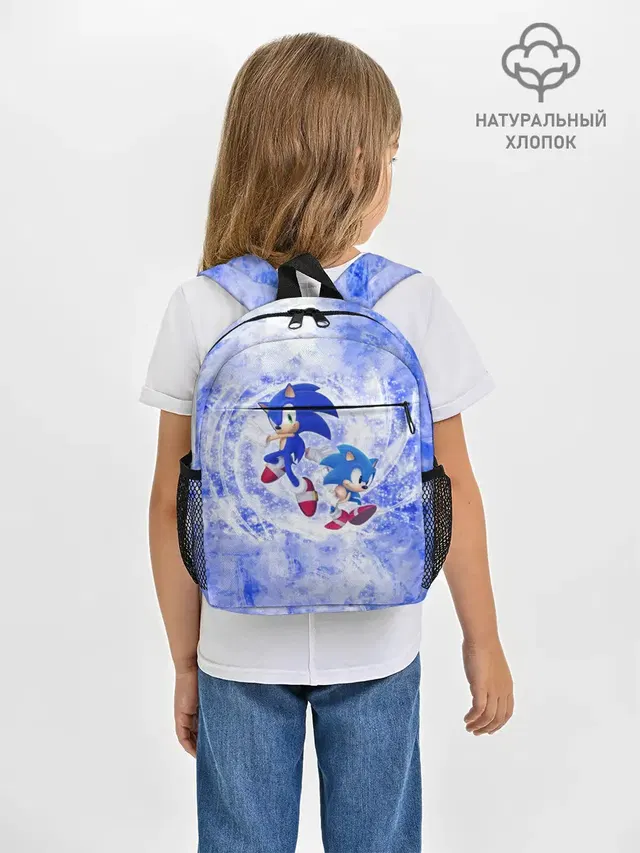 Рюкзак детский с принтом «Classic Sonic»