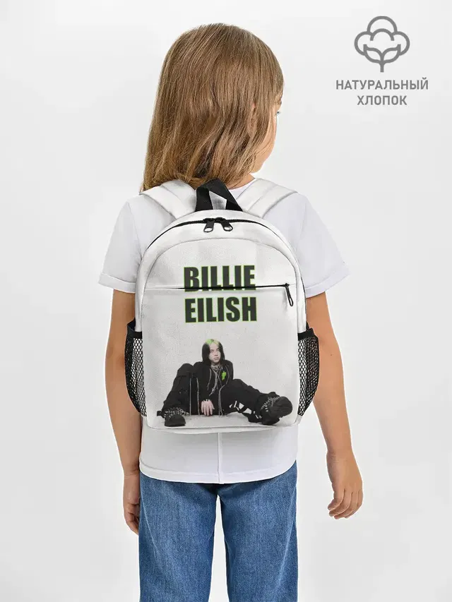 Рюкзак детский с принтом «Billie Eilish»