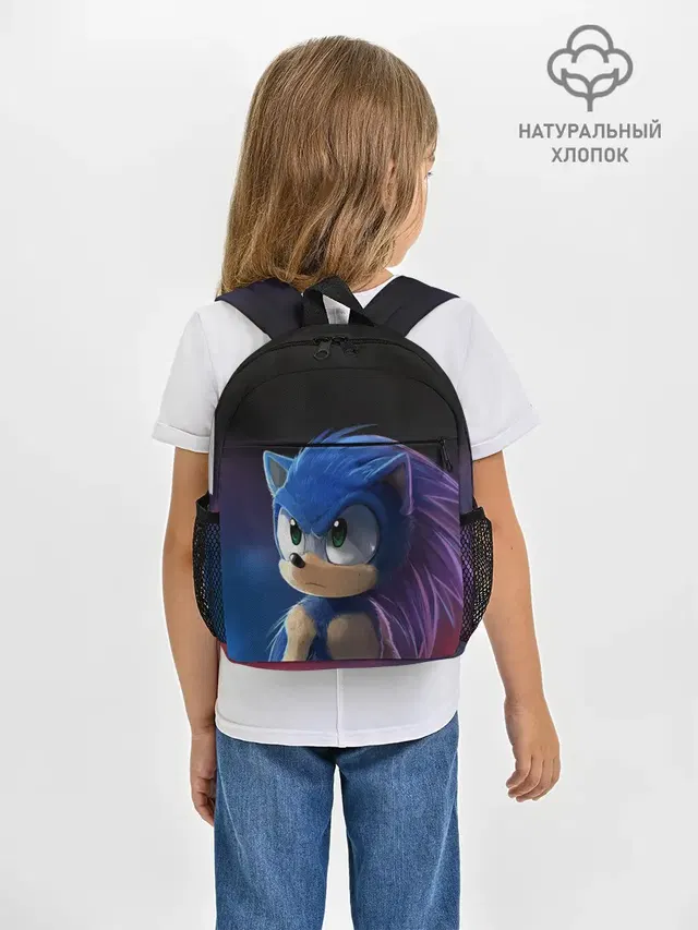 Рюкзак детский с принтом «Sonic Movie»