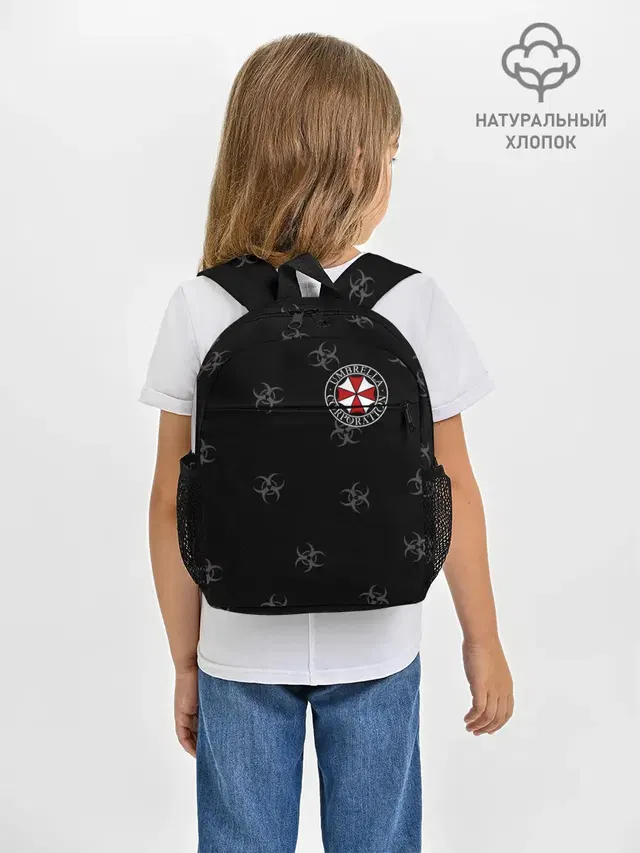 Рюкзак детский с принтом «RE — Umbrella Corp.»