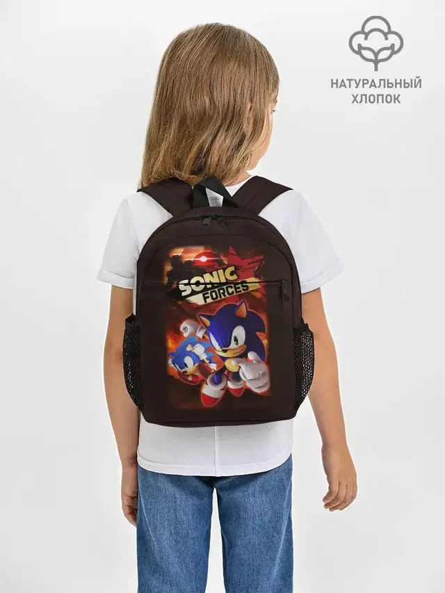 Рюкзак детский с принтом «Sonic Forces»