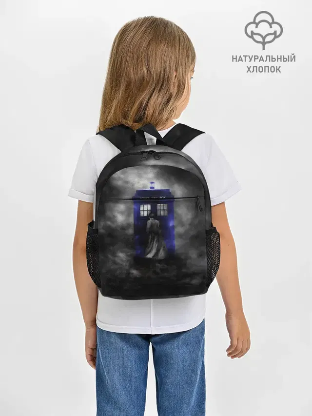 Рюкзак детский с принтом «TARDIS — THE DOCTOR»