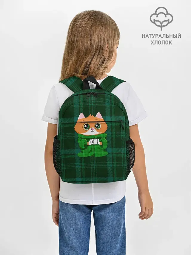 Котёнок в пледе