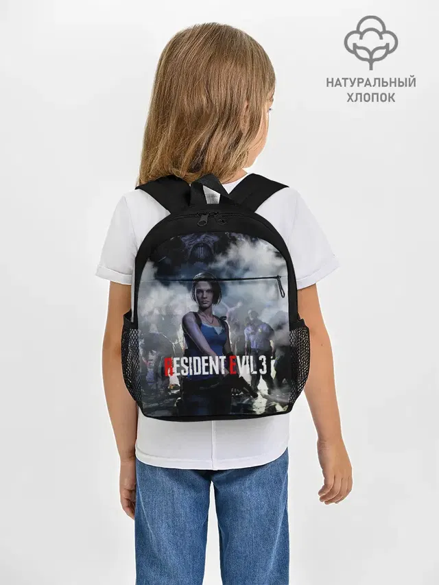 Рюкзак детский с принтом «Nemesis — RESIDENT EVIL 3.»