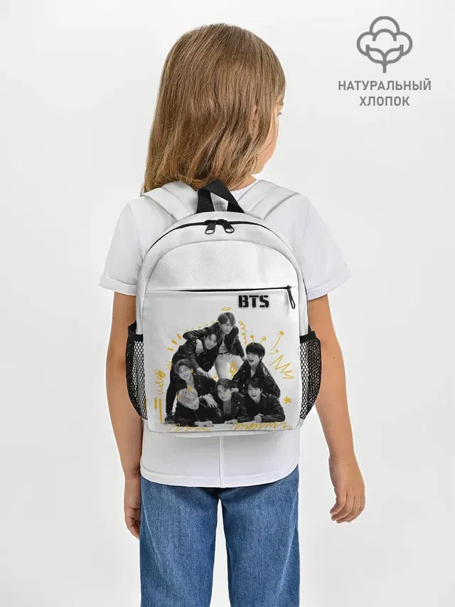 Рюкзак детский с принтом «BTS»