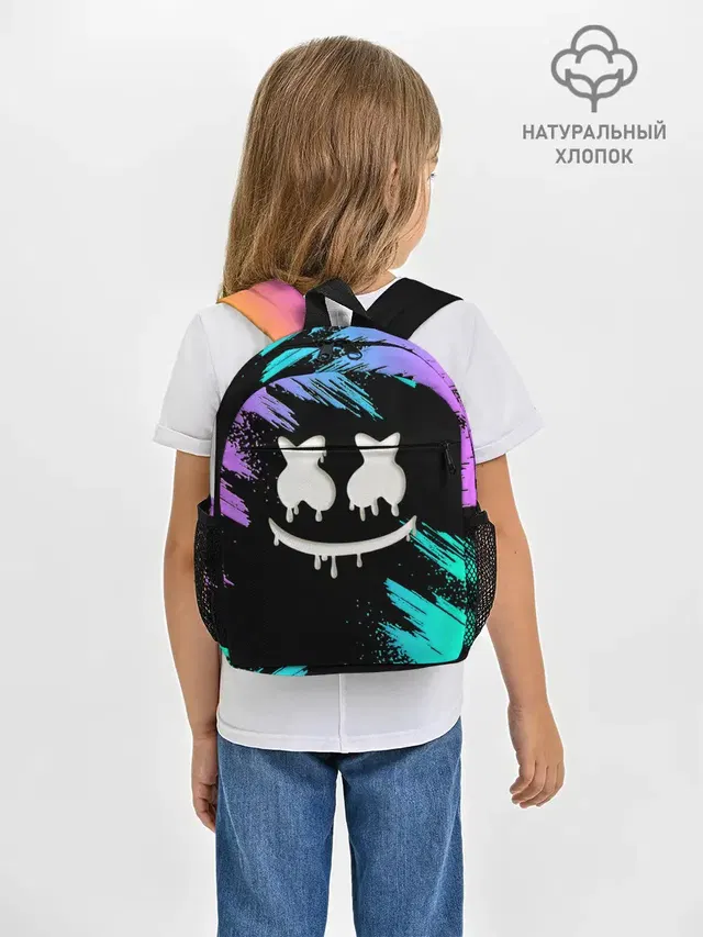 Рюкзак детский с принтом «Marshmello»