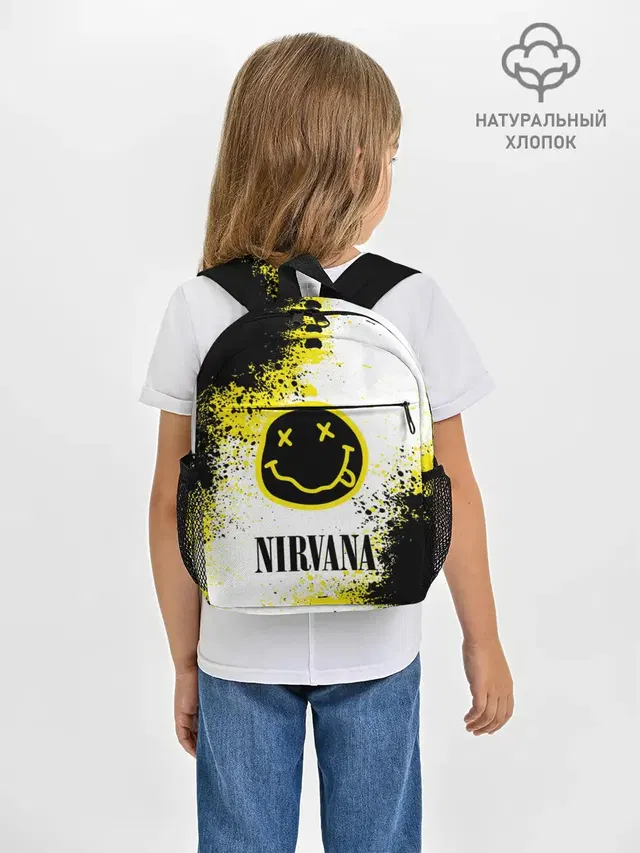 Рюкзак детский с принтом «Nirvana»