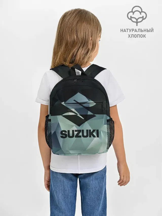 Рюкзак детский с принтом «Suzuki»