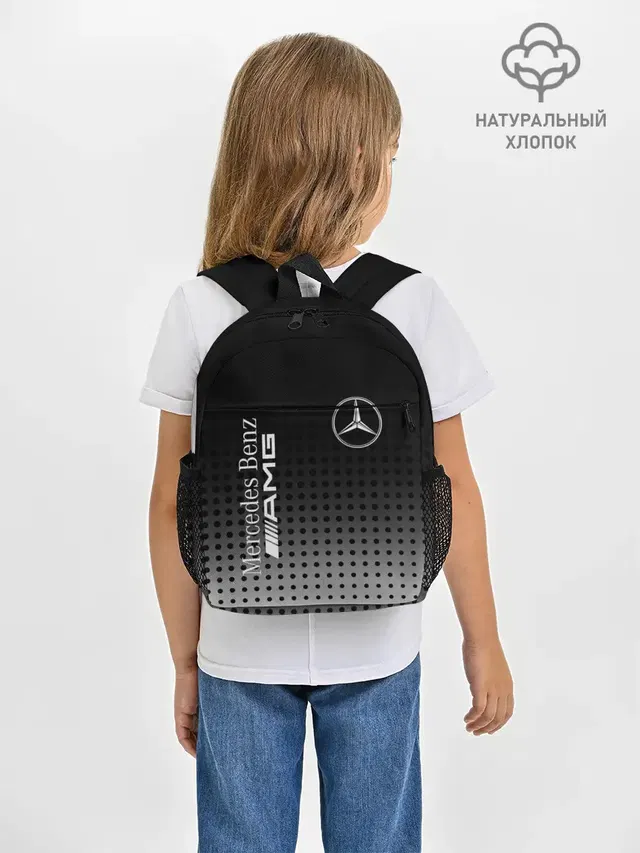 Рюкзак детский с принтом «Merсedes — Mercedes-Benz»