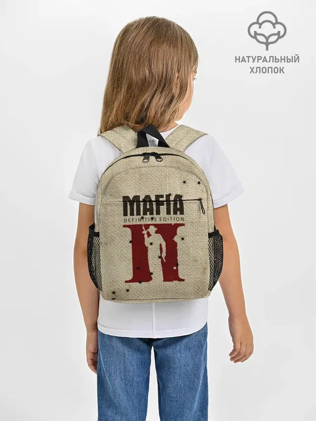 Рюкзак детский с принтом «Разные игры — Mafia 2»