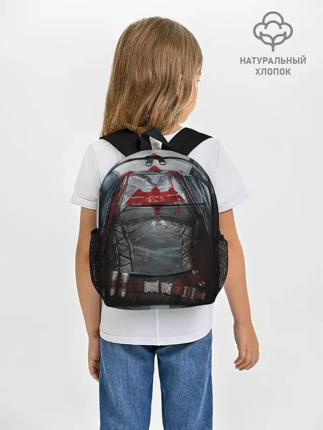 Рюкзак детский с принтом «Batman Arkham Knight — Red Hood»