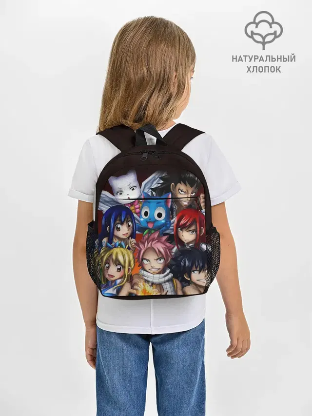Рюкзак детский с принтом «Хвост Феи — Fairy Tail manga»