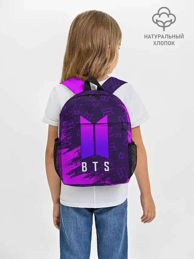 Рюкзак детский с принтом «BTS»
