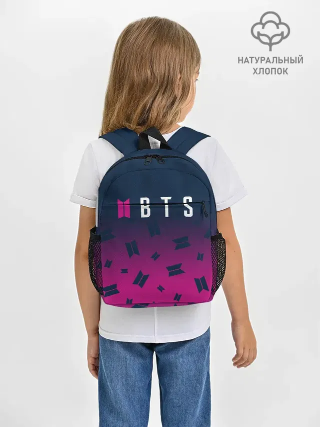 Рюкзак детский с принтом «BTS»