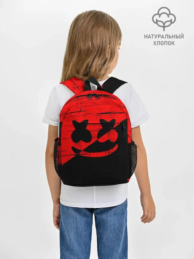 Рюкзак детский с принтом «Фортнайт — FORTNITE MARSHMELLO.»