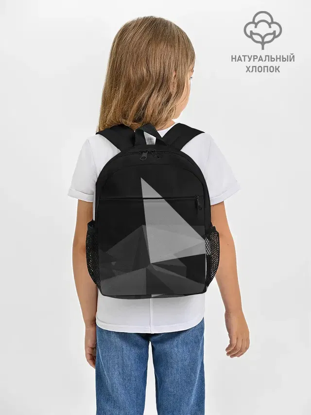 Рюкзак детский с принтом «Camo - Black & — Camo - Black & White»