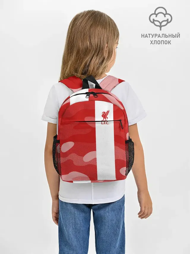 Рюкзак детский с принтом «camouflage — Liverpool F.C.»