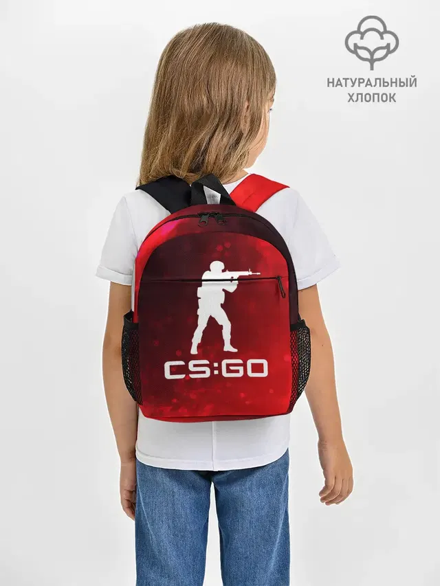 Рюкзак детский с принтом «Counter-Strike — CS GO»