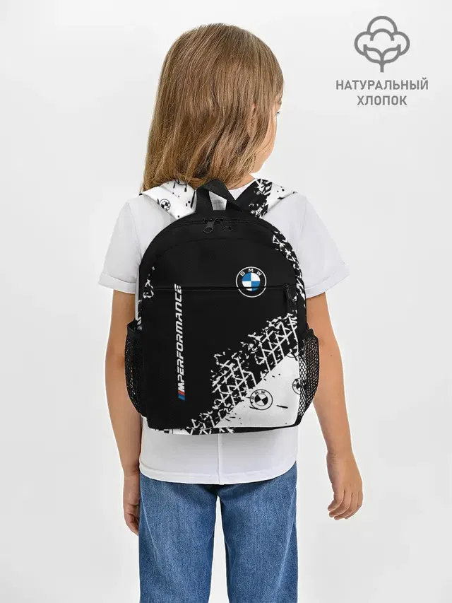 Рюкзак детский с принтом «BMW»