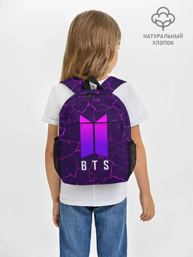Рюкзак детский с принтом «BTS»