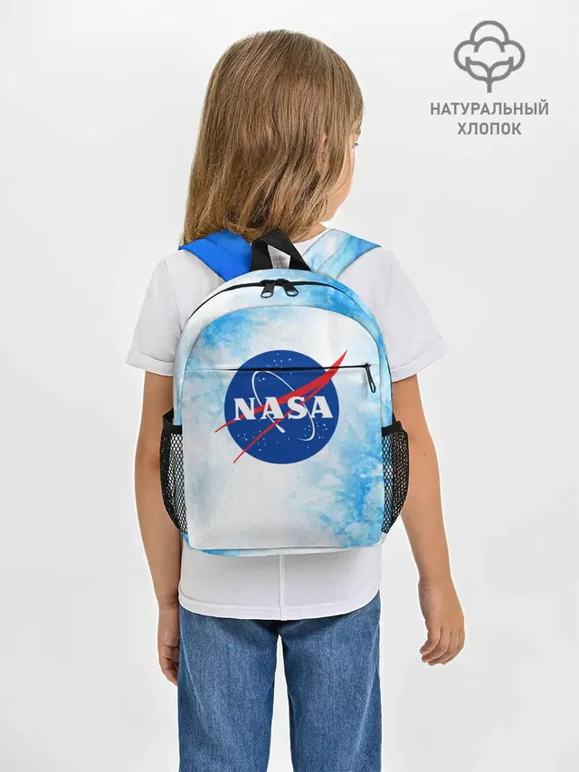 Рюкзак детский с принтом «Модные — NASA — НАСА»