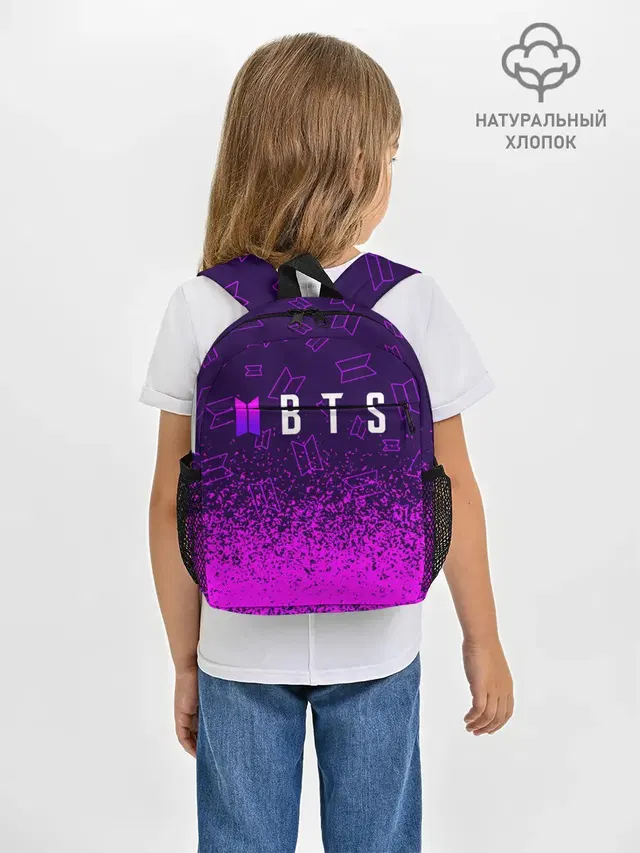 Рюкзак детский с принтом «BTS»